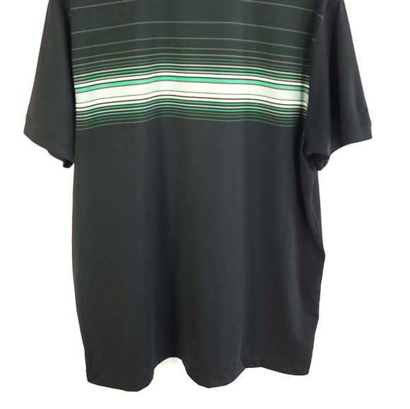 IJP Golf Polo Shirt Men's XL Black Multicolor Stripes Design by Ian Poulter - Picture 8 of 10